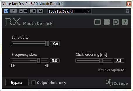 RX Mouth De-Click